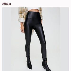 Wilfred Free Daria Faux Leather Leggings